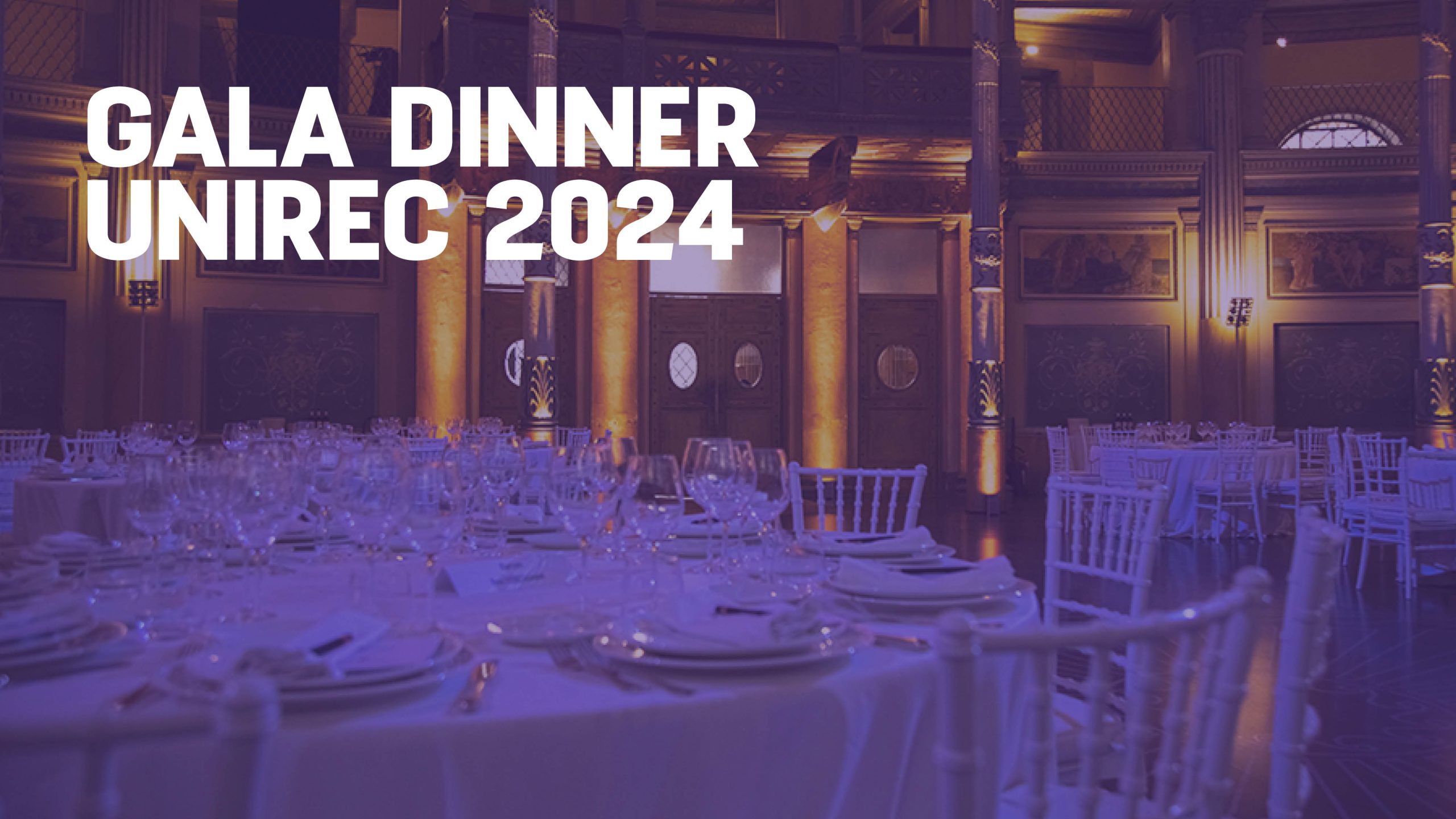 Gala dinner UNIREC 2024